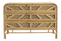 Miliboo Kommode Rattan 3 Schubladen GALON
