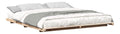 Bettrahmen Braun 200 x 220 cm Massives Kiefernholz