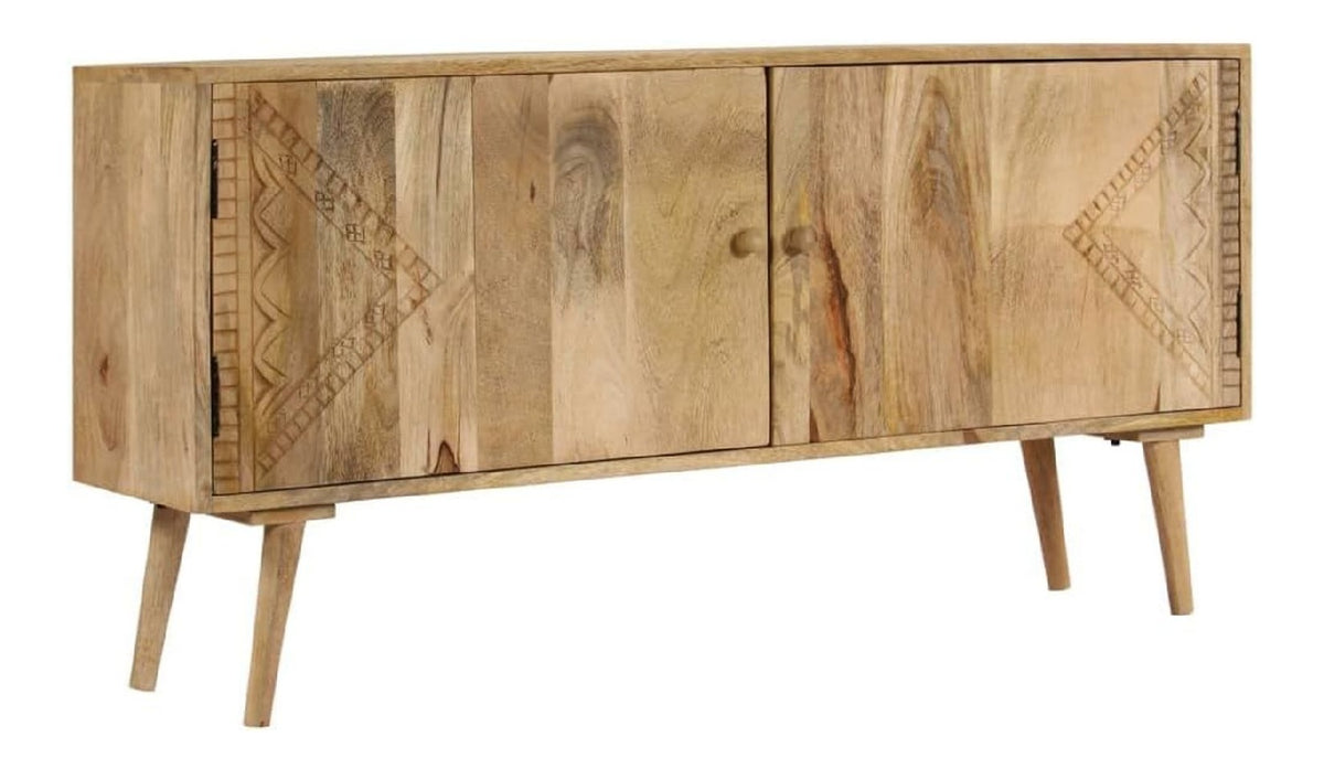 Sideboard Massivholz Mango 120 x 30 x 60 cm