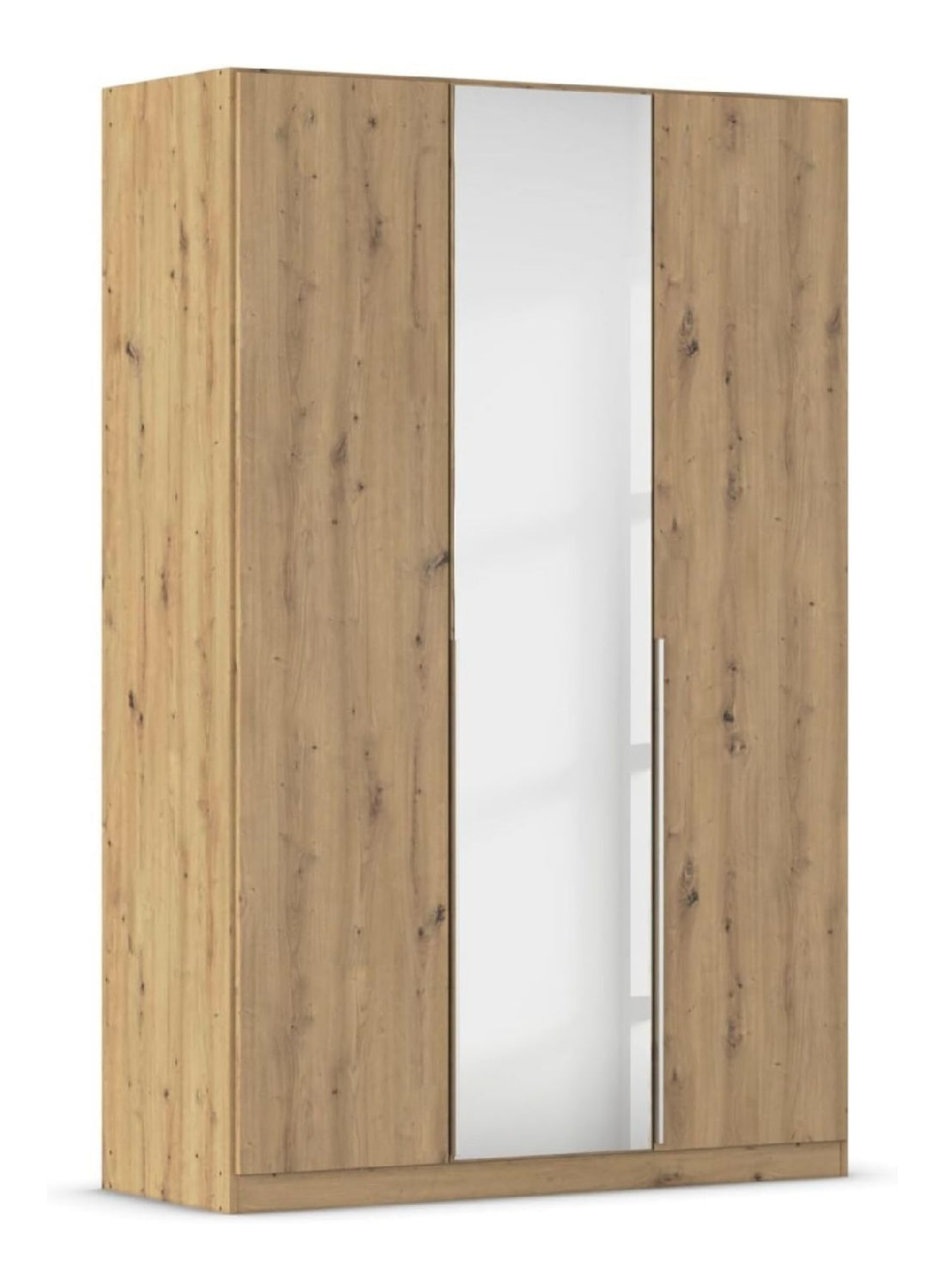 Alabama, Kleiderschrank, Farbe Eiche Artisan, Breite 136 cm