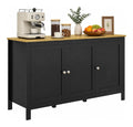 Sideboard Buffetschrank Modern Kuche Schwarz