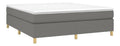 Boxspringbett mit Matratze Polsterbett Bettgestell Bett Hotelbett Bettrahmen Lattenrost Schlafzimmerbett Bettrahmen Schlafzimmermobel Jugendbett Gastebett 160 x 200 x 5 cm (B x L x H) Stoff