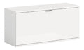Hangeschrank Projekt X in wei Nachbildung 2 Einlegeboden, Flur, Diele, Hauswirtschaftraum, Buro, Schlafzimmer, stehend oder hangend montierbar 92x42x37 (BxHxT)
