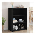 Artikel-Sideboard, schwarz, 70 x 41 x 93 cm, Holzwerkstoff, Schranke & Aufbewahrung, Buffets & Sideboards