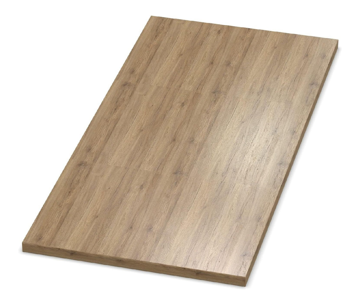 Tischplatte 19mm Eiche Sanremo Classic 1400 mm x 1000 mm Holzplatte Dekor Spanplatte mit 2mm ABS Kante Auswahl: 140x100 cm