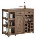 SVW20-N Kucheninsel freistehend Kuchenschrank Highborad Kommode Schrank Sideboard Bartisch Esstisch Buffet Vintage Industrie-Design BHT ca: 110x95x55cm