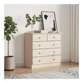 Kommode ALTA 77x35x73 cm Massivholz Kiefer Schranke und Lagerung Model353921