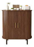 Weinschrank Walnuss 8 Gitter5 Regale Glashalter Tambour Turen Kaffeestation