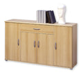 LILLY Kommode in Buche Optik - Modernes Sideboard mit viel Stauraum fur Ihren Wohnbereich - 118 x 70 x 30 cm (B/H/T)
