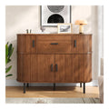 Sideboard mit Schublade 110 x 35 x 81,5 cm Nussbaum