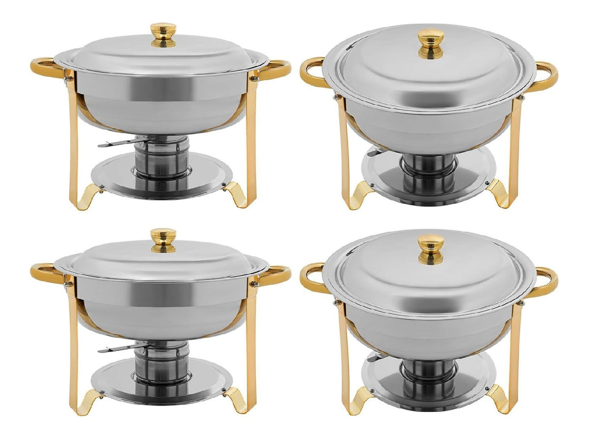 Edelstahl Chafing Dish Buffet Set, Warmhalteplatte fur Buffet, Party und