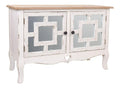 DECO Recibidor de Madera Blanco 83x36x56,5