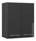 Hangeschrank Fame-Line, Anthrazit Hochglanz, 60 cm
