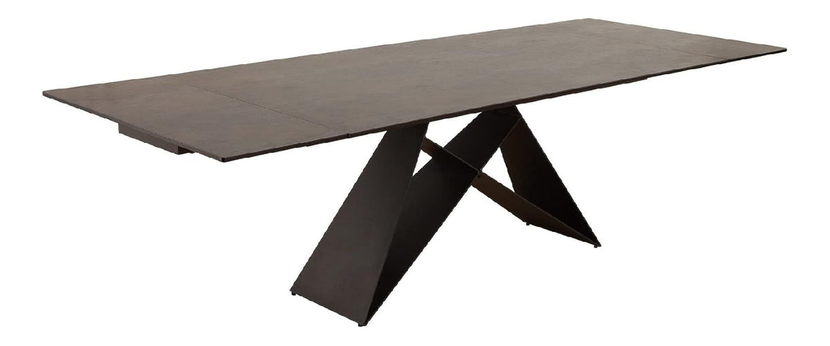 Esstisch PROMETHEUS 260cm - schwarz braun - Keramik - edle italienische