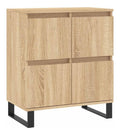 Sideboard Sonoma-Eiche 60x35x70 cm Holzwerkstoff Kommode