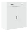 Sideboard Wei 80x42,5x93 cm Holzwerkstoff