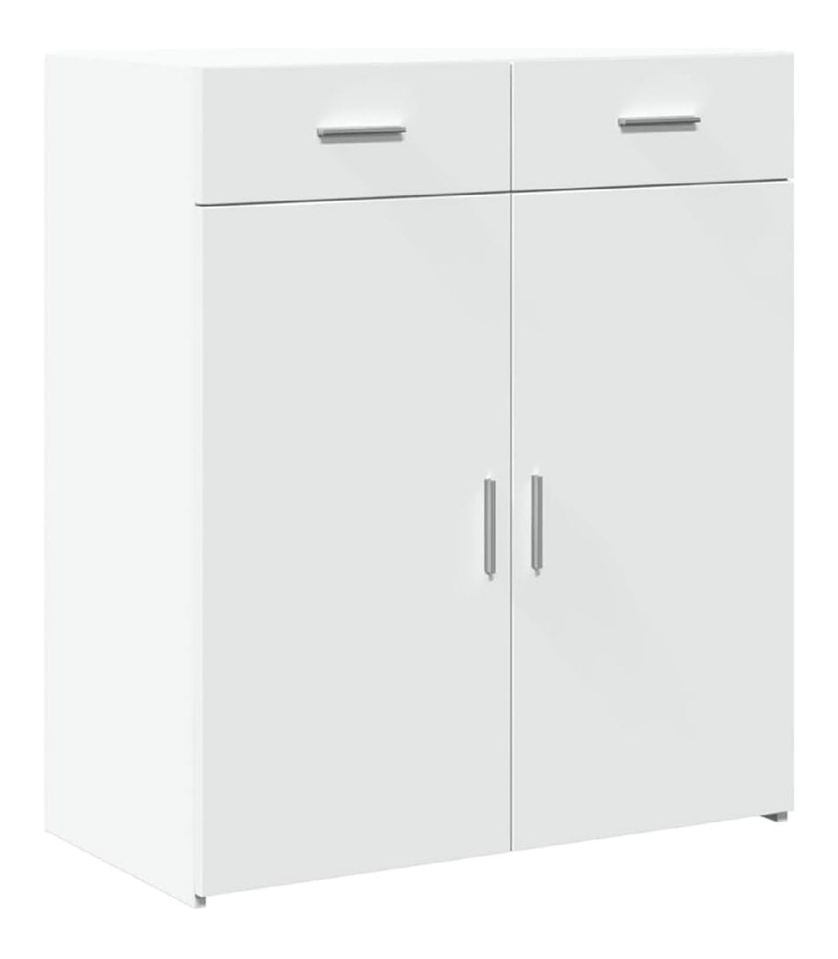 Sideboard Wei 80x42,5x93 cm Holzwerkstoff