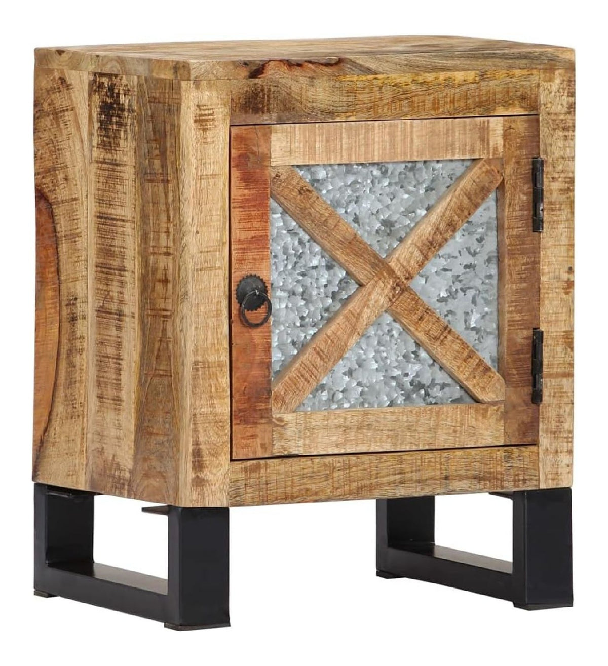 Wohnschranke & Aufbewahrung, Buffets & Sideboards, Nachttisch, 40 x 30 x 50 cm, massives Mangoholz