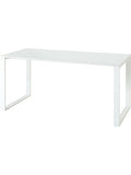 Buromobel Set mit Schreibtisch im modernen Design fur Homeoffice und Arbeitszimmer in Weiss