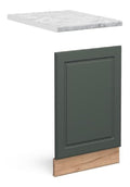 Frontblende Fame-Line, Grun-Gold Landhaus, 45 cm